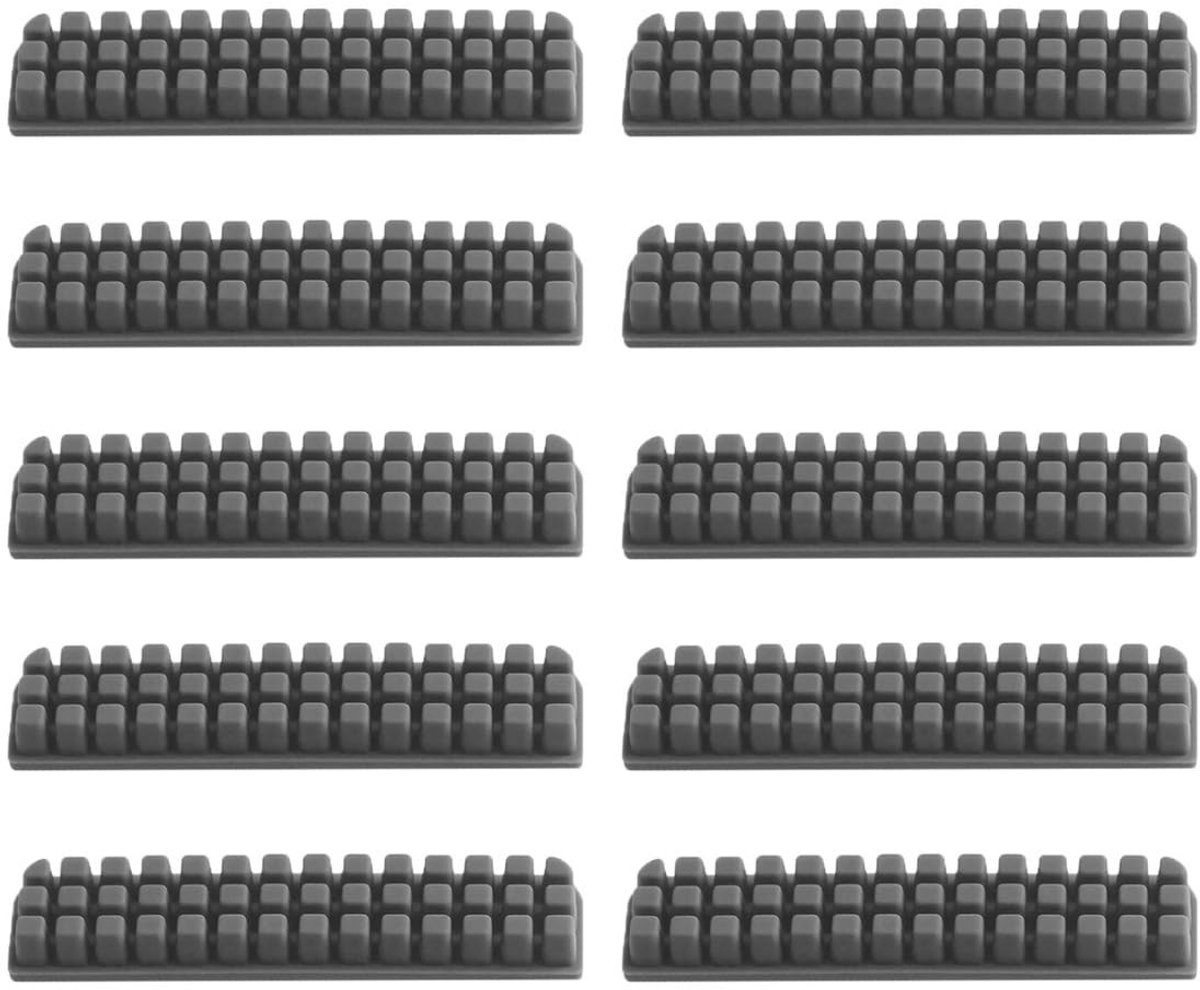 Dailygoods - 10 stuks siliconen nozzleborstels voor 3D-printers, nozzlereinigingsborstels voor A1 3D-printeraccessoires