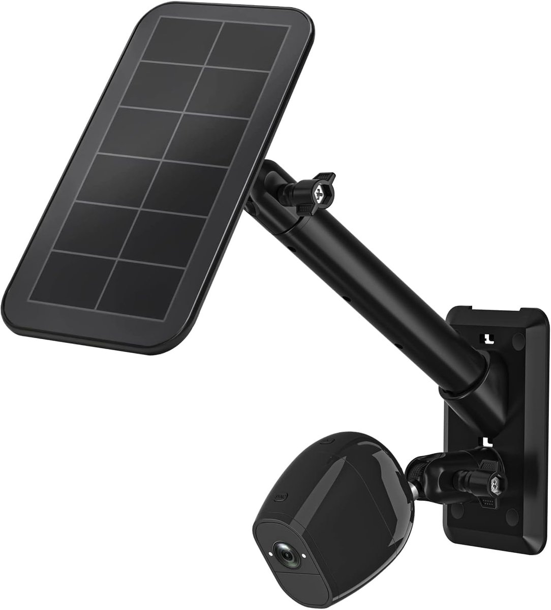 Camera Ophangsysteem - Bevestigingsbeugel - Beveiliging Buiten - 360 Graden Draaibaar - 1 Stuk - Zwart