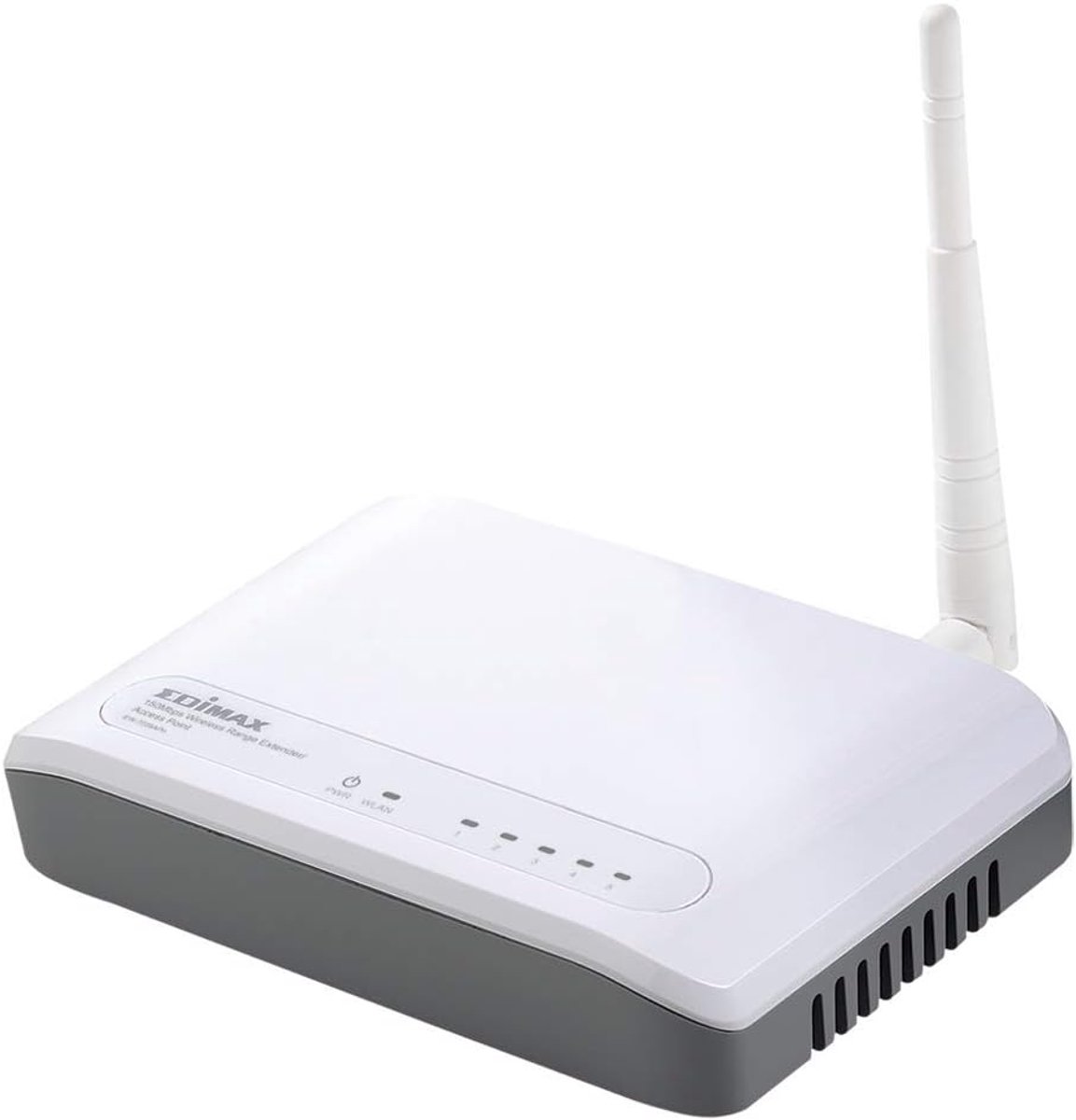 Draadloze Versterker - Netwerk Uitbreider - Internet Verbeteren - 5 Poorts Switch - 150 Mbit/s - Wit