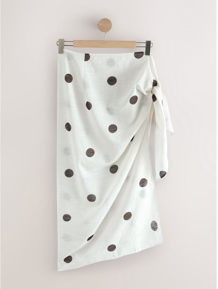 Next - Dames - Maxi-lengte sarong - Zwart