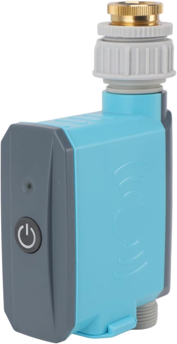 Slimme Sproeier Timer - Automatische Tuinbesproeiing - Planten Gezond Houden - App Bediening - 17x12x5 cm - Grijs