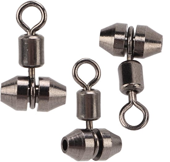Dailygoods - 10 Stuks 3 Way Barrel Wartels voor Visgerei - Meerval Rig Connectors van Dailygoods — afbeelding 5