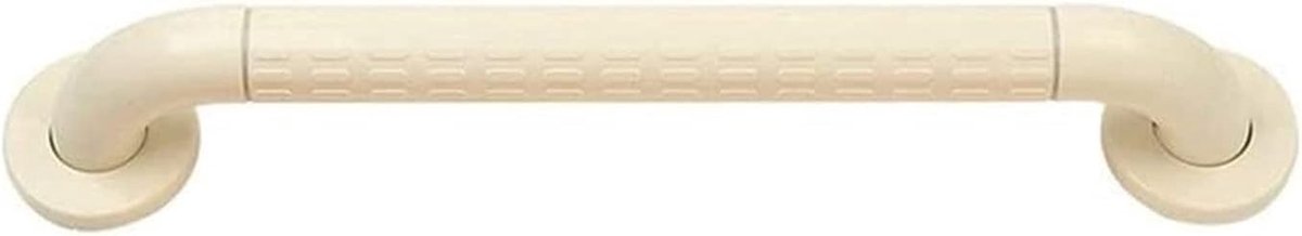 Badkamerhandgreep - Steunbeugel Veiligheid - Extra Stabiliteit - Roestvrij Staal Nylon - 50 cm - Melkwit