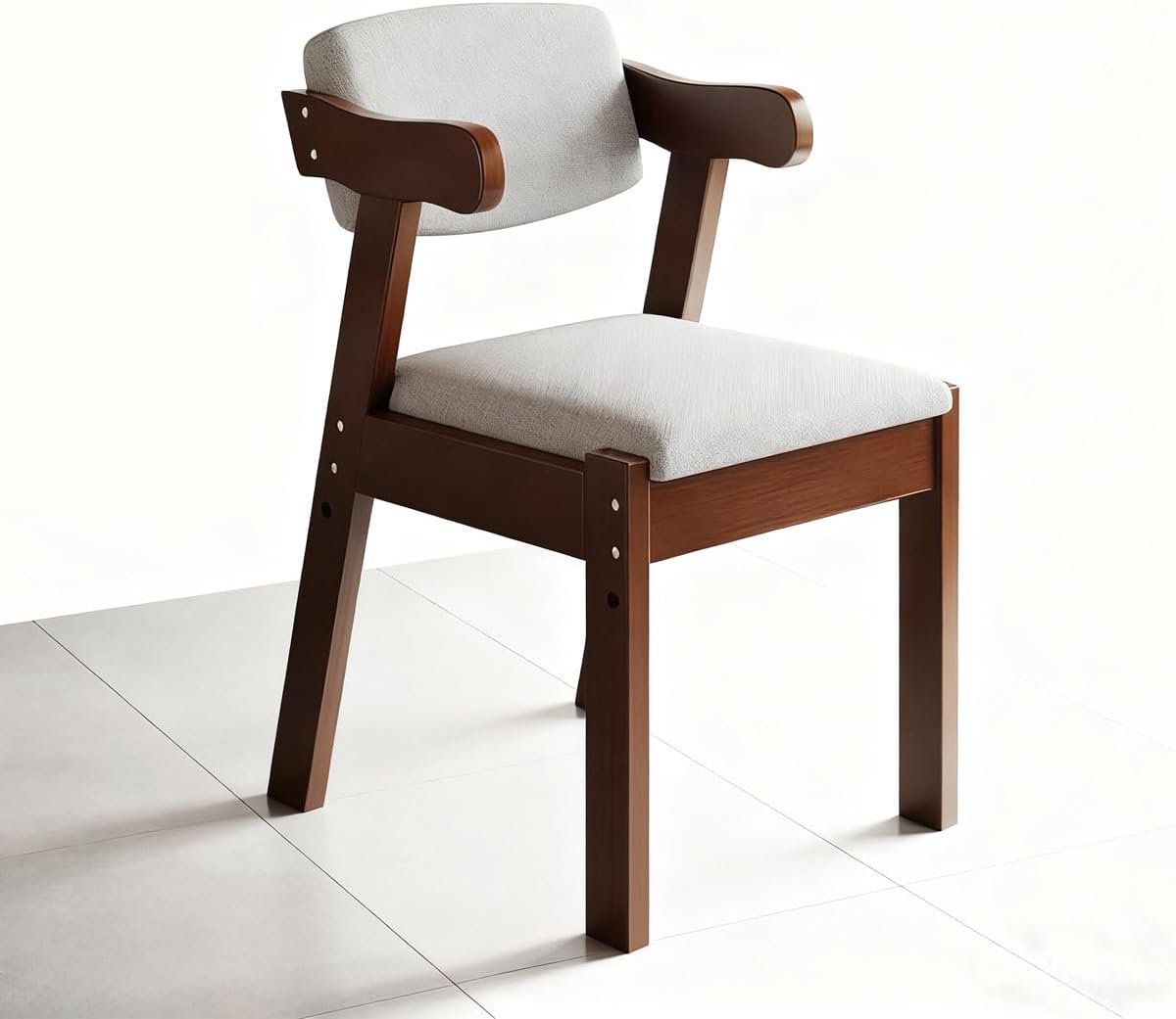 Houten bureau - Schrijftafel computer - Thuiswerkplek inrichten - Slimme 3-in-1 opberg - Niet gespecificeerd - Walnootkleur