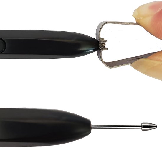 Dailygoods- Penpunten 2 Stuks - Compatibel met Galaxy Z Fold 3/4 - Titaniumlegering - Duurzaam - Fijne Punt - 4096 Drukgevoeligheidsniveaus - Styluspunten — afbeelding 4