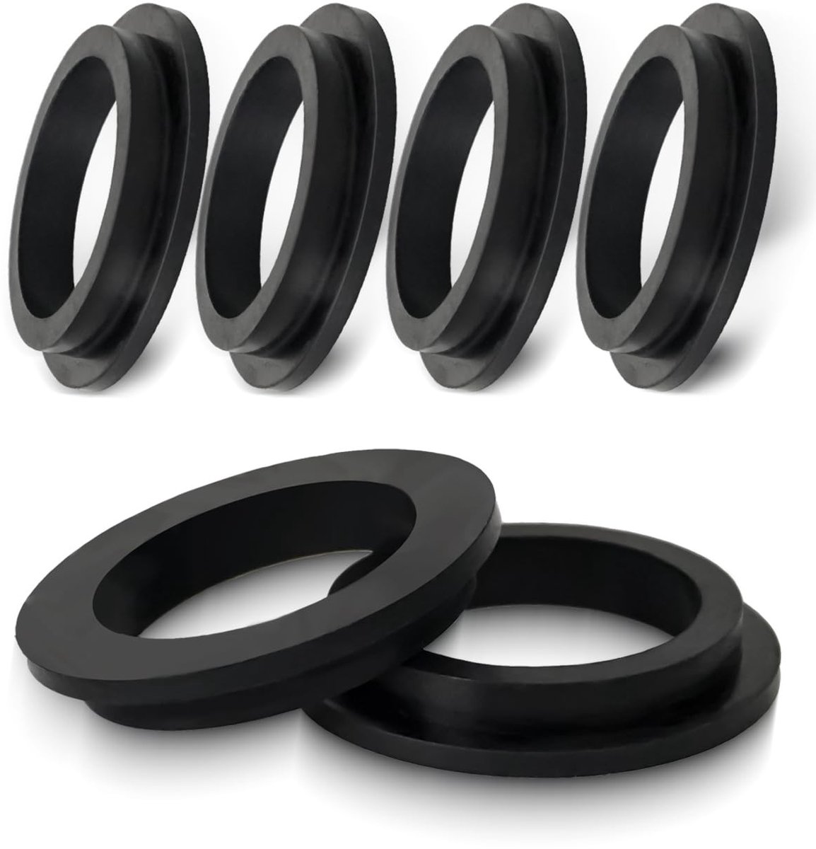Dailygoods- O-ringen set 6 stuks - Afdichtingsringen - Dichtingsringen sanitair - Compatibel met Intex zwembadpompen - Geschikt voor zandfilterinstallatie - L-vormige O-ringen