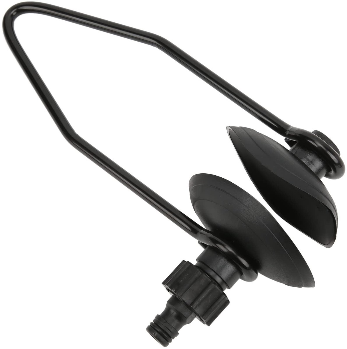 Dailygoods- Motorspoeling 28 cm - Universele Motorspoeler - Geschikt voor de meeste boten - Slijtvast Rubber - Hoogwaardig Verenstaal - Stabiele Prestaties - Motorreiniger