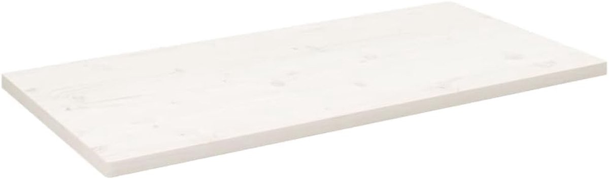 Houten tafelblad - Bureau blad - Meubel opknappen - Massief grenen - 100 x 50 cm - Natuurlijk hout