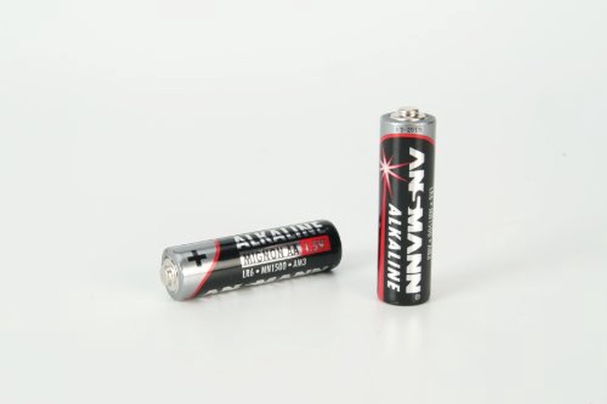 Alkaline Batterijen - Mignon AA - Dagelijkse Apparaten - Lange Houdbaarheid - 4 Stuks - Zilver