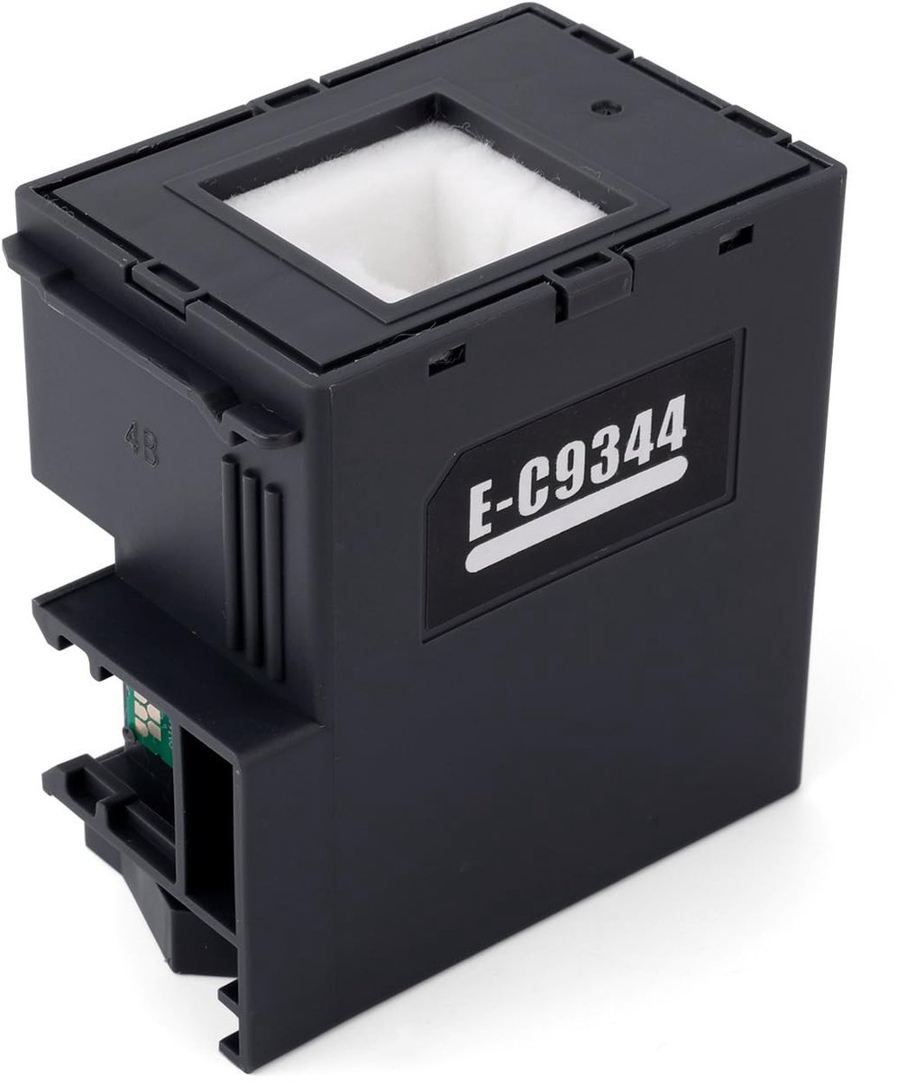 Dailygoods- Onderhoudsdoos Vervanging voor Epson - Inktonderhoudsdoos - Inclusief Handschoenen - Transparante Zak - Instructiehandleiding - 7,5x7,5cm - Inktreservoir