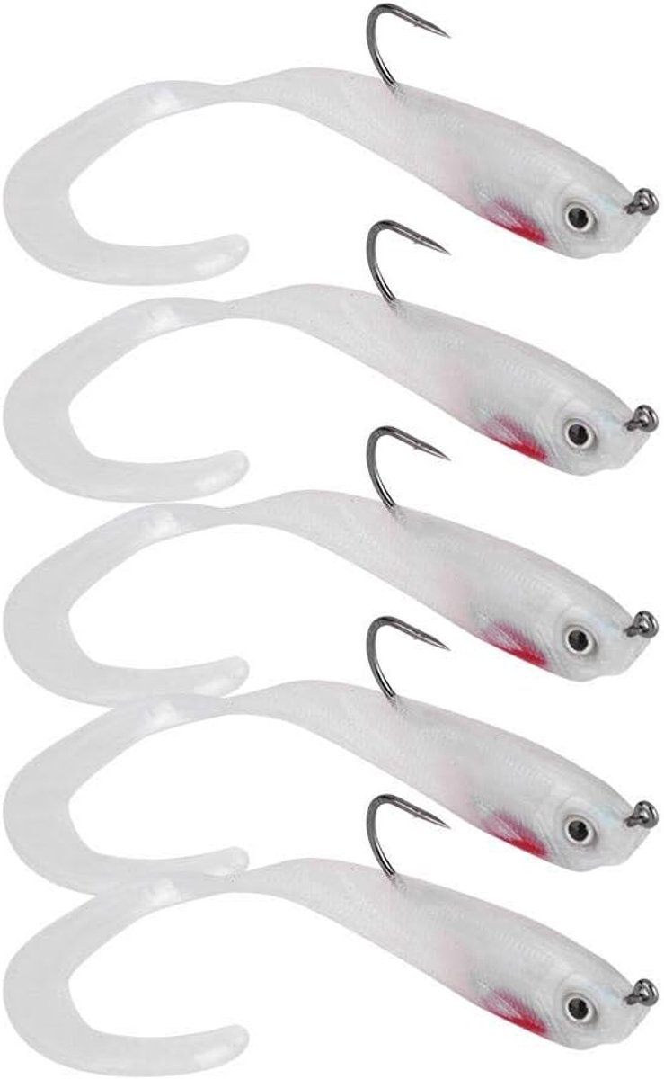 Kunstaas Set - Zacht Vis Aas - Vissen Op Zee - Levensechte Vorm - 5 Stuks - Multicolor