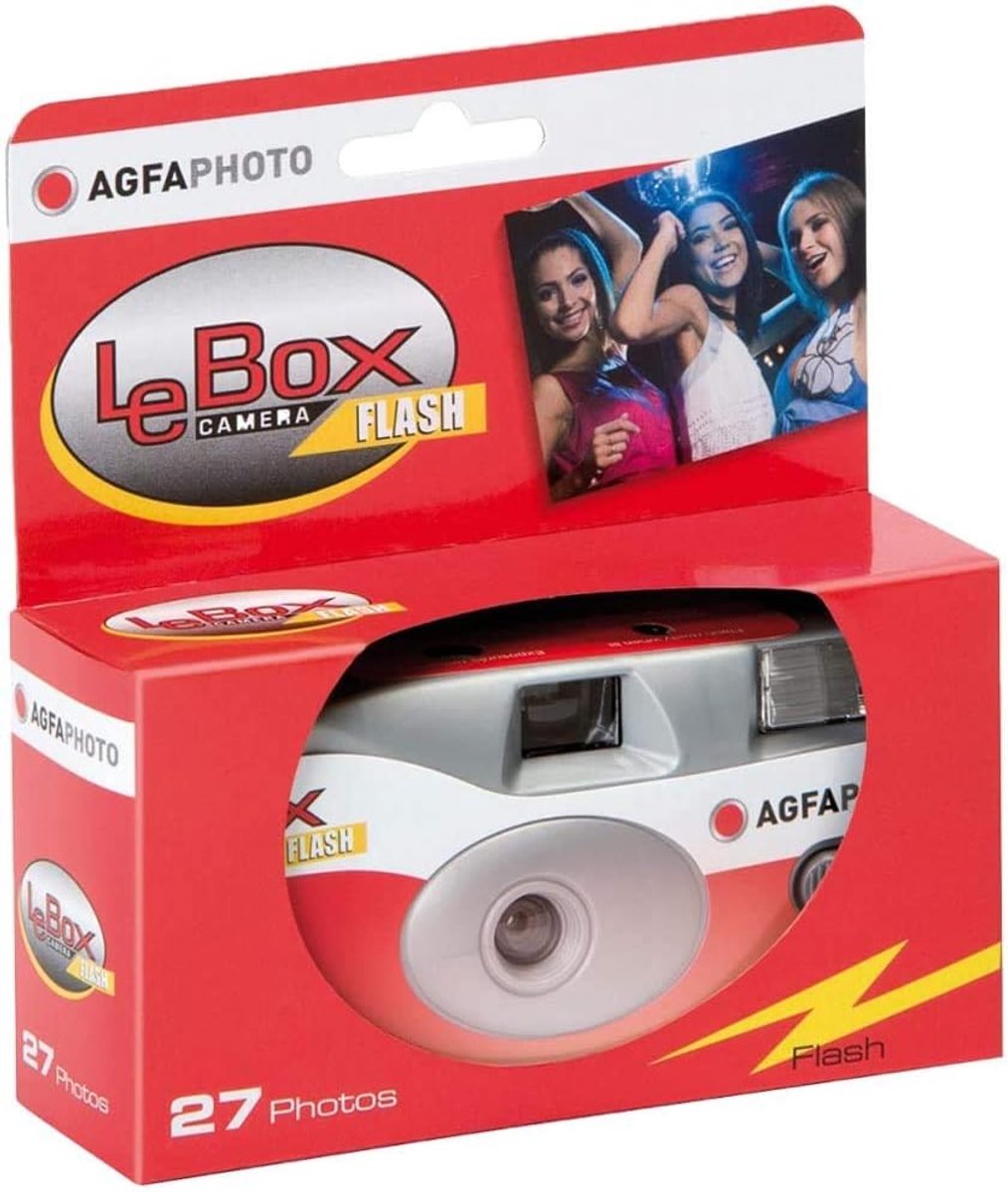 Wegwerpcamera met flits - Filmcamera set - Momenten Vastleggen - Inclusief Flitser - 10 Stuks - Zwart