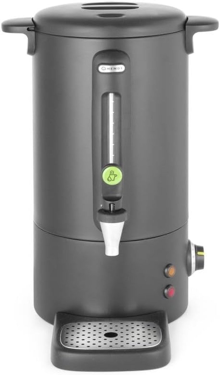 Warme Dranken Dispenser - Waterkoker - Buffet Verwarmen - Instelbare Temperatuur - 9 Liter - Zwart