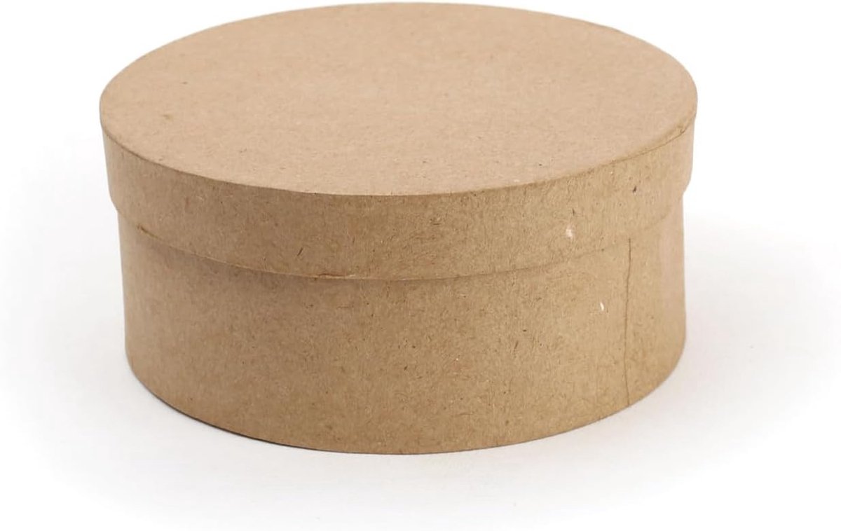 Kartonnen Doos - Decoratie Doos - Zelf Versieren - Ronde Vorm - 145 cm - Niet Geverfd