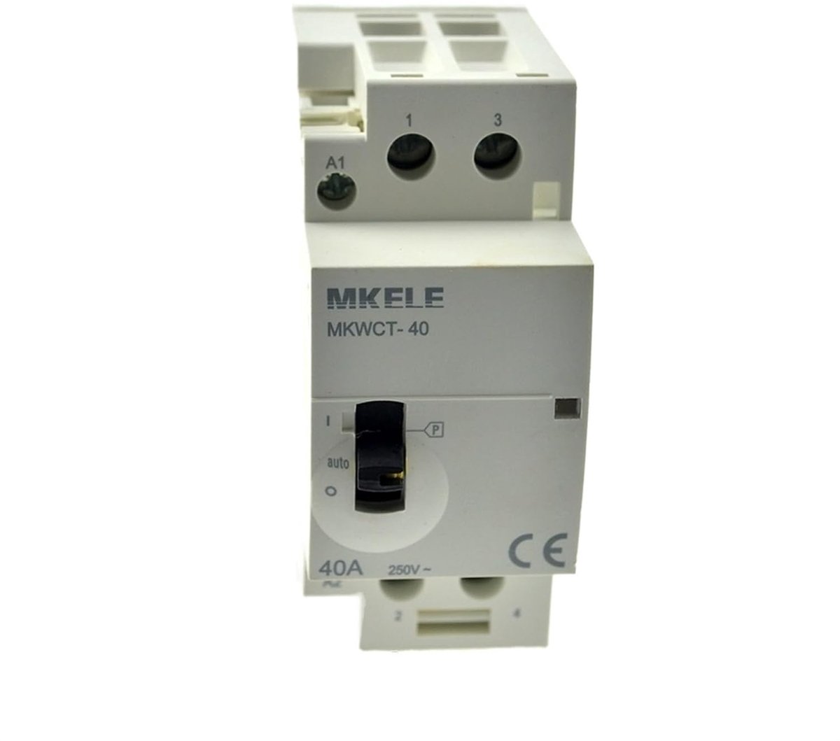 AC Beveiliging Schakelaar - Stroomschakelaar - Elektrische Circuits - Handmatige Bediening - 40A - Zwart