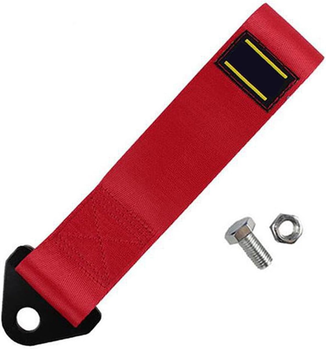 Trekband - Aanhangerriem - Auto Slepen - Hoge Sterkte Nylon - 2000 Kg - Rood