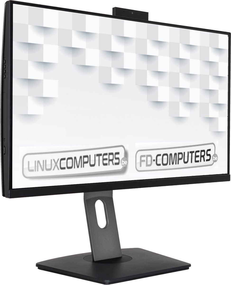 Linux All-In-One Computer 27" | i5-14400 | 16 GB ram | 512 GB SSD | MET DVD-writer |Linux naar keuze, Ubuntu, Linux Mint, Debian thumbnail 6