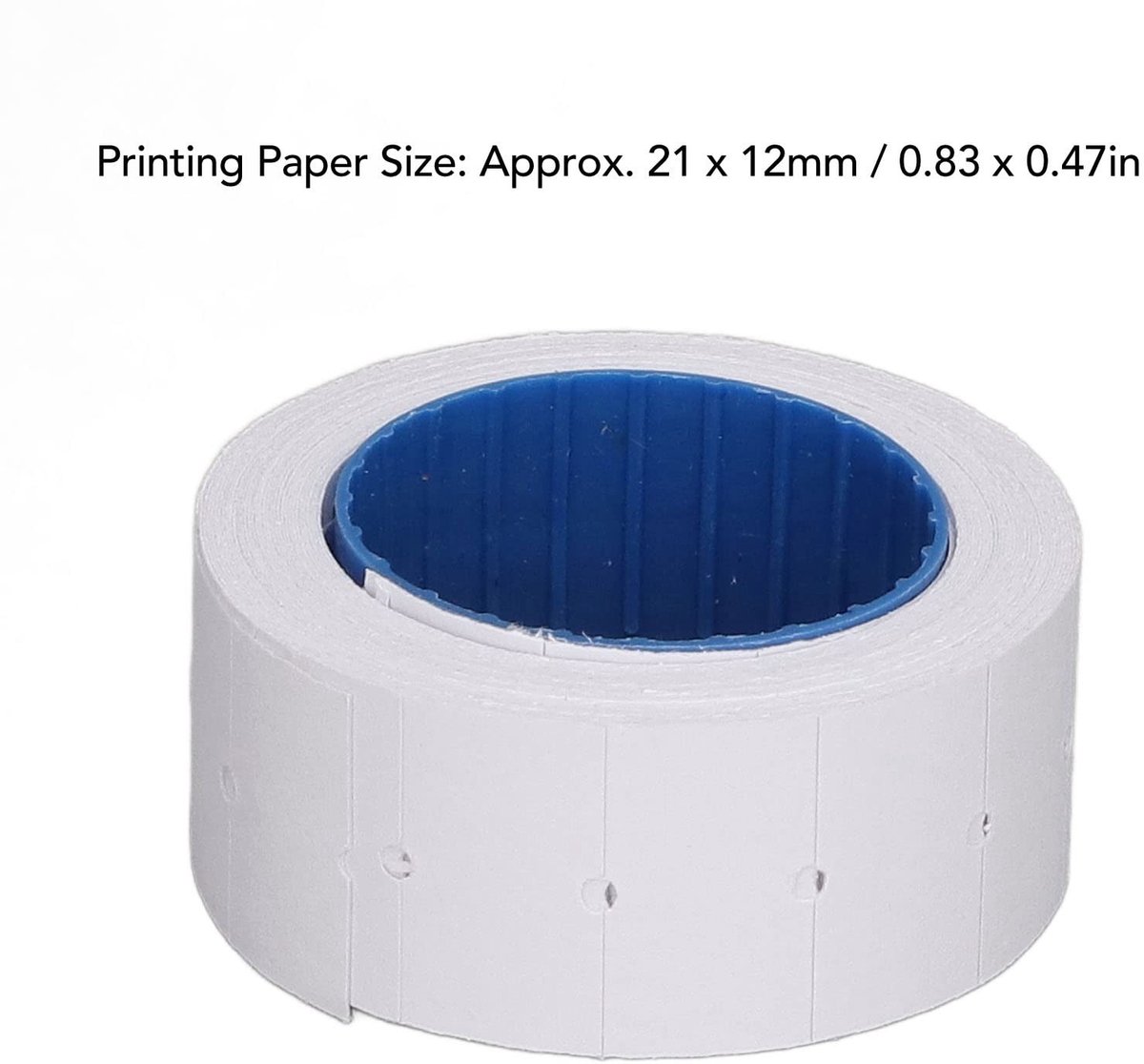 Dailygoods- Prijsstickers 15.000 stuks - Prijsetiketten 21 x 12 mm - Prijskaartjes voor prijspistolen - 3 buisjes - 10 rollen per buisje - Opvallende kleuren - Etiketten