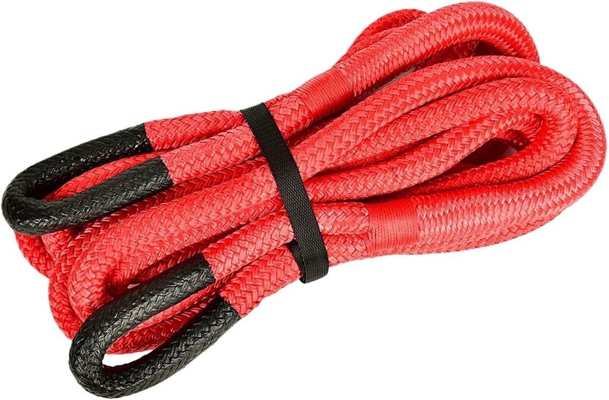 Sleepkabel - Sleproef Touw - Voertuigen Verplaatsen - Hoge Breeksterkte - 6 meter - Rood