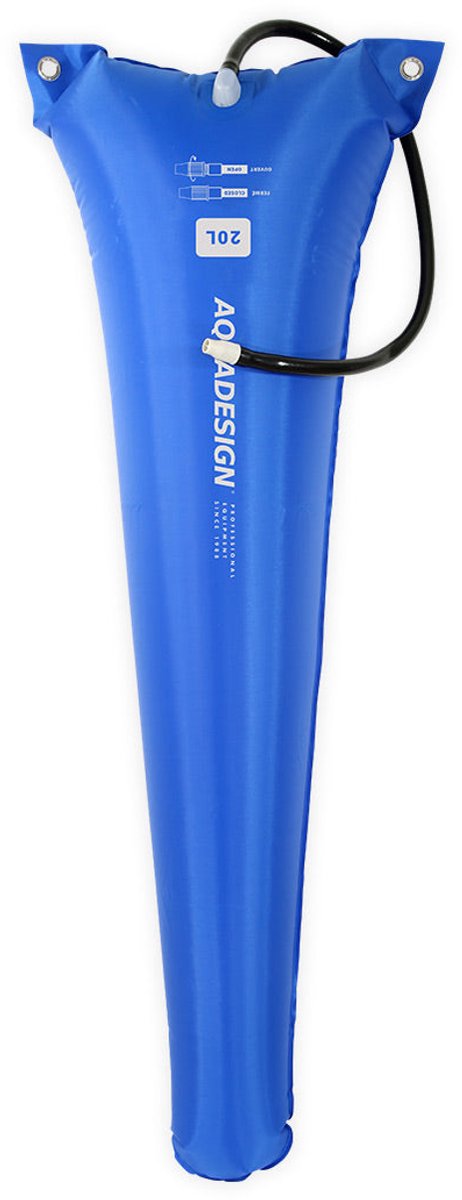 Aquadesign Drijfreserve 20L - Reservetank Voor Kano En Kajak - Nylon Met PU-Coating - Compact Lichtgewicht - Ideaal Voor Watersportactiviteiten