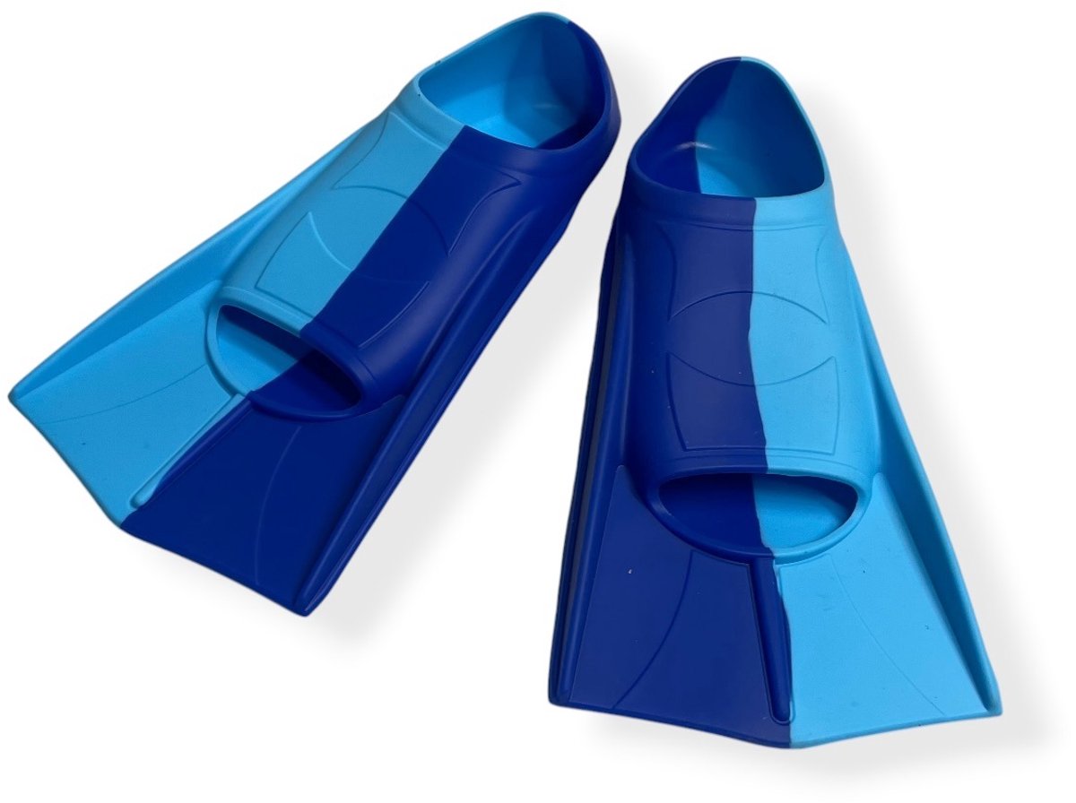 Padisport Zwemvliezen licht/donker blauw maat 42-44 - zwemflippers - flippers - zwemvliezen