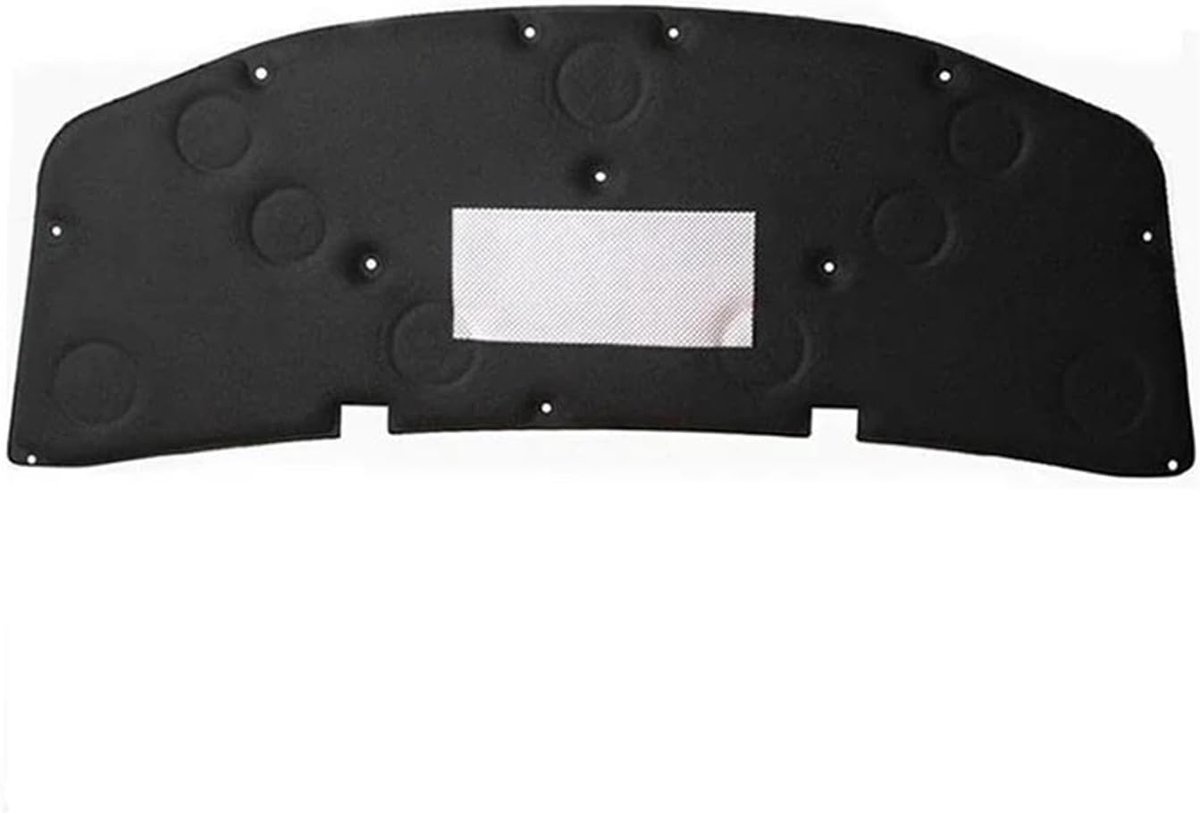 Motorkap Isolatie - Warmte Mat - Motor Bescherming - Geluidsdicht Schuim - 10x10mm - Zwart