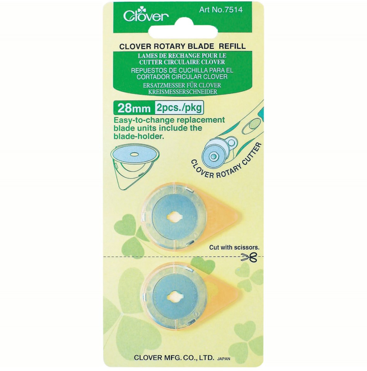 Clover Rotary Blade Refill 28mm