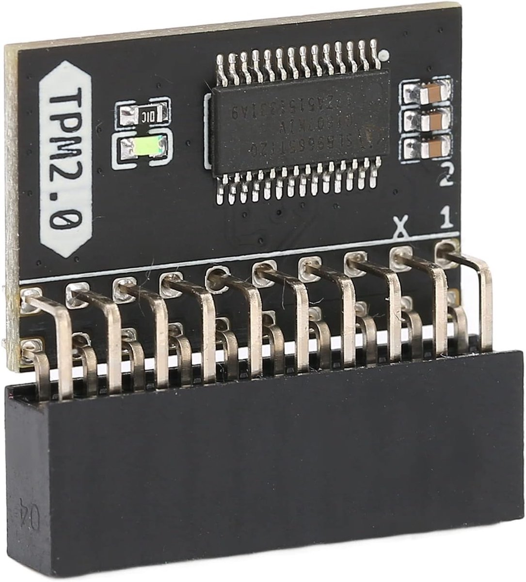 Veiligheidsmodule 20 Pin TPM 2.0 Processor met Geavanceerde Chipset voor LPC PC, Hoge Beveiliging, Betrouwbare Elektronische Componenten, Compatibel met Meeste Systemen