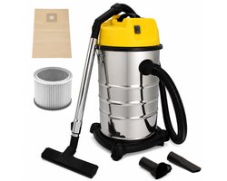 Dakgoot Stofzuiger 1400W – Nat en Droog – 30L Reservoir – Telescoopstang tot 7,2 m – HEPA-filter