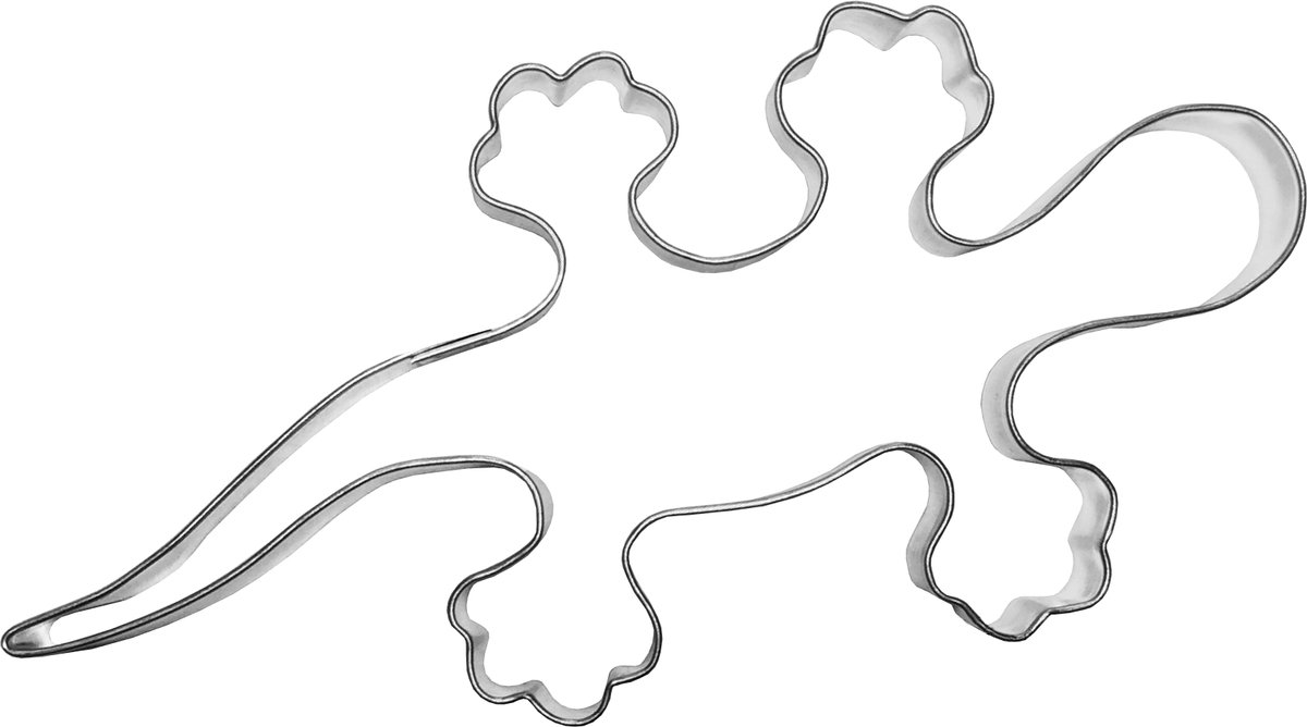 Koekjesvorm Hagedis 13,5 cm - Metaal