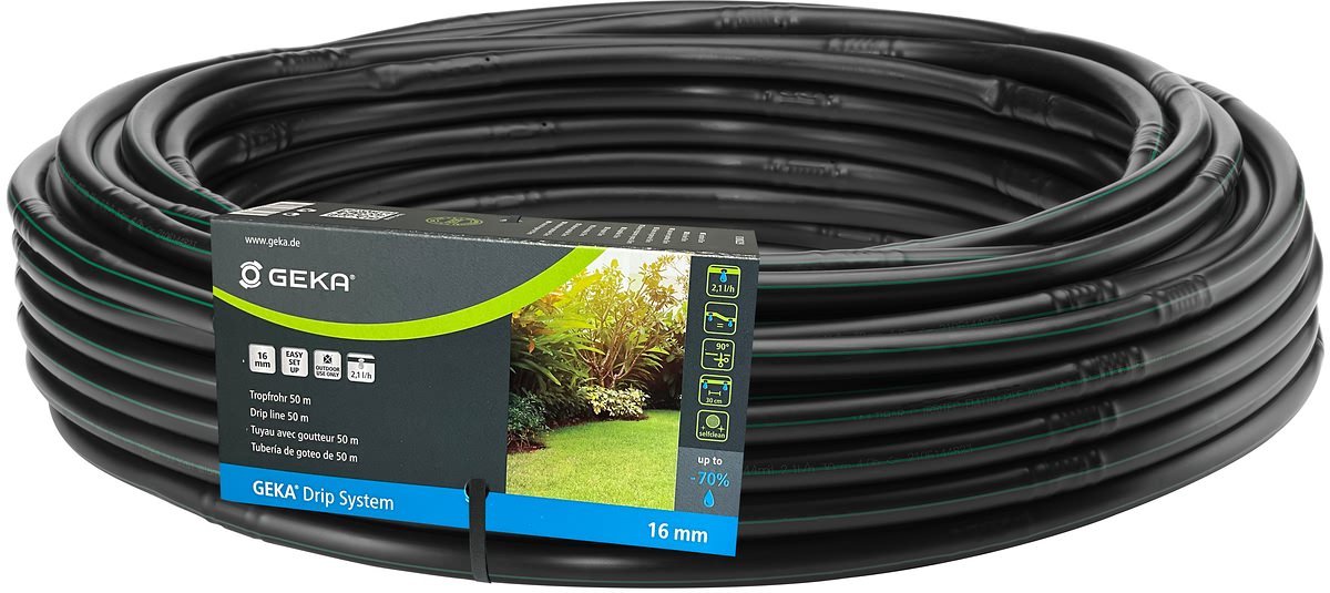 GEKA Drip System 16 mm Druppelbuis - 50 Meter