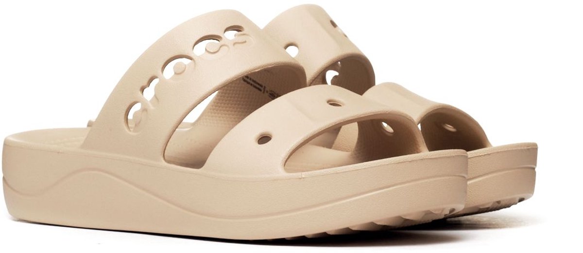 Crocs Baya Platform Sandal Chai 38-39 Damesklapjes
