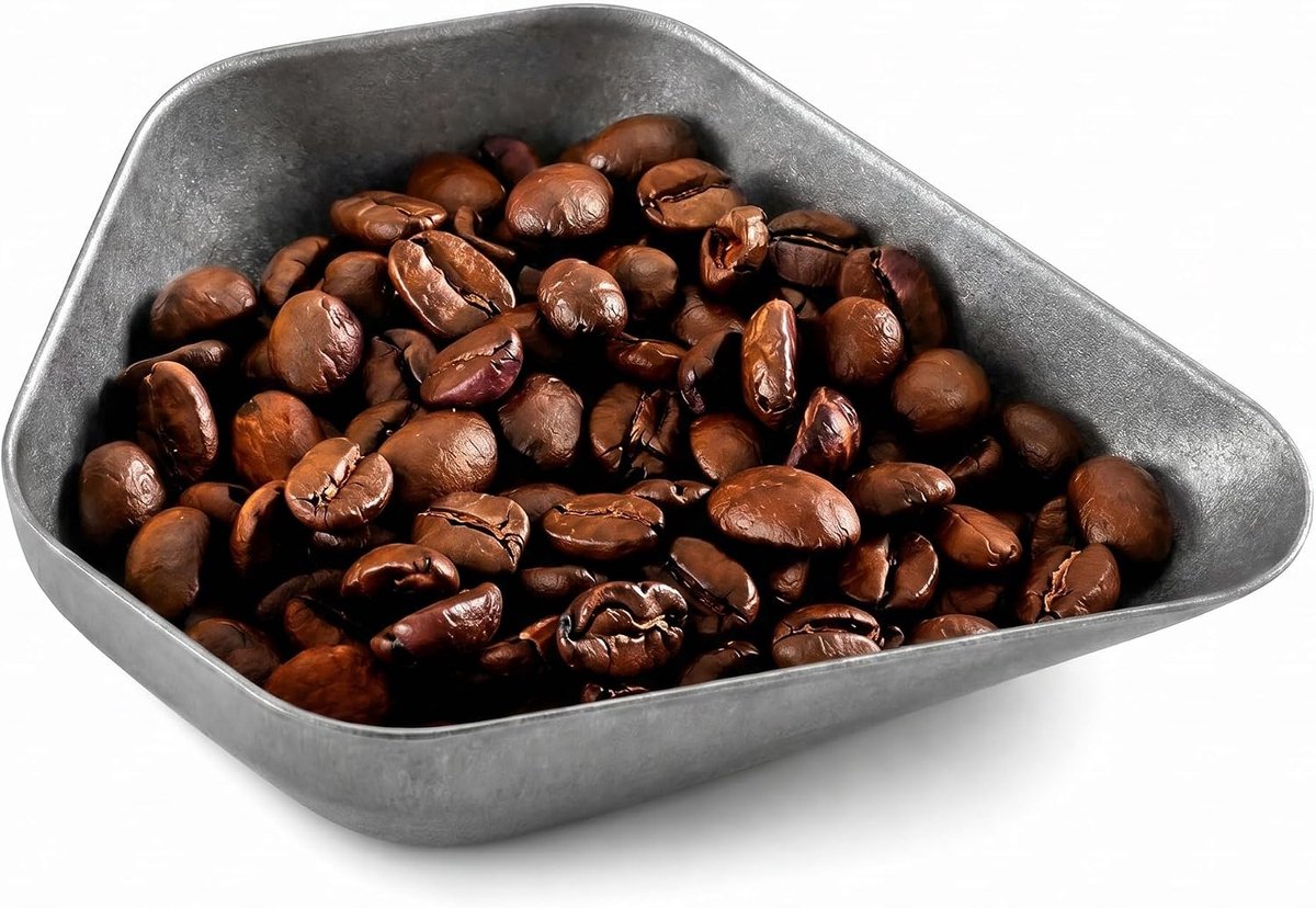 LISM-Koffiemaatbeker, hoogwaardig roestvrijstalen bonenreservoir, nauwkeurig espressomeetinstrument, Geschikt voor cafés en thuisgebruik.