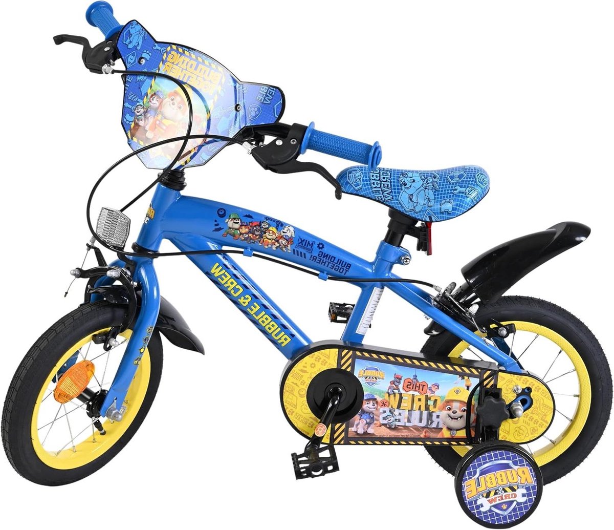 Kinderfiets Loopfiets Leren fietsen Twee handremmen 12 inch Blauw