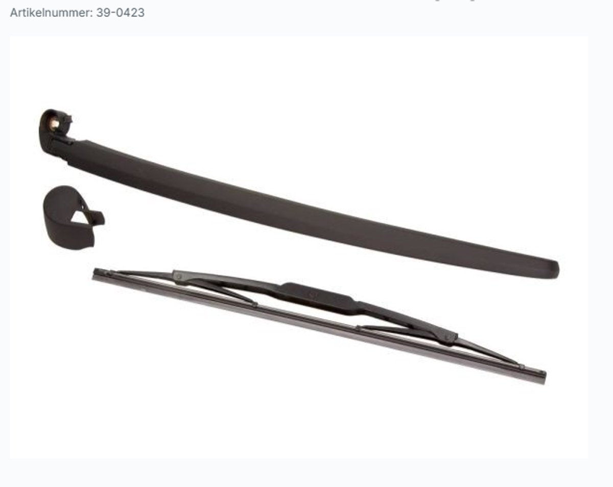 MAXGEAR Achterruitenwisserarm 39-0423 | OEM 4F9955205 | 4F9955407 | 4F9955425 | Geschikt voor Audi A6 C6 Avant 4F5 & A6 Allroad C6 4FH 2005-2011 | Achter | Met Geïntegreerd Wisserblad