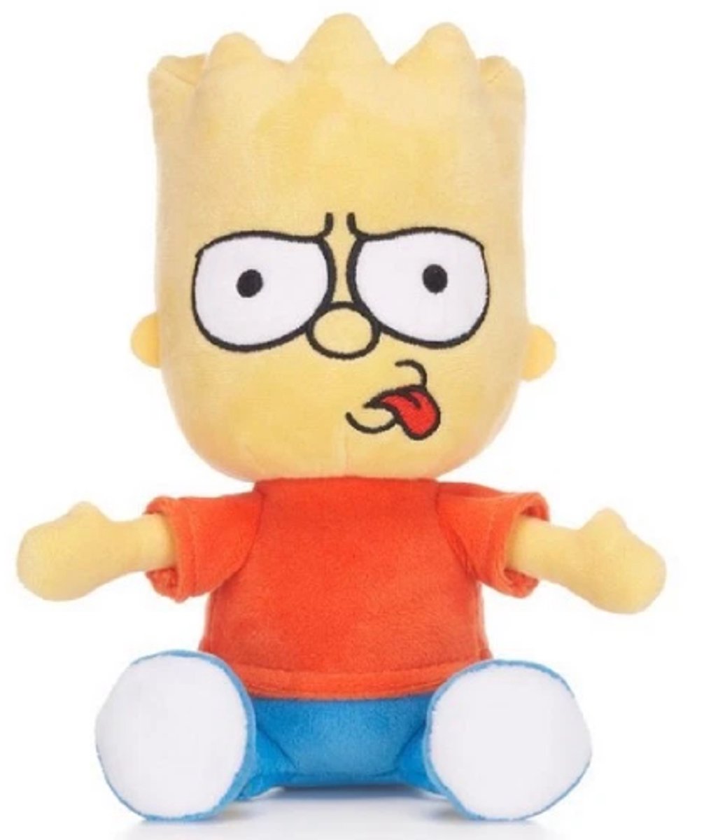 Bart – The Simpsons Pluche Knuffel 32 cm - Speelgoed Knuffels voor Kinderen Jongens Meisjes - Simpons Plush Toy
