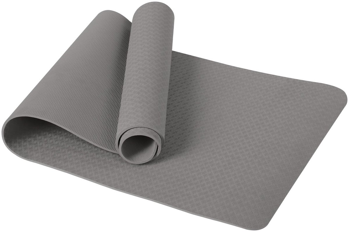 Narwhal Yogamat, yogamat, TPE, antislip, met draagriem, 183 x 61 x 0,6 cm - ShopVlot