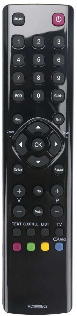 Elzusha - Vervangende Afstandsbediening voor Thomson LCD TV
