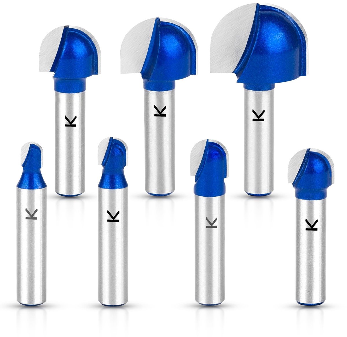Elzusha - Set van 7 Carbide Holle Frees voor Houtbewerking