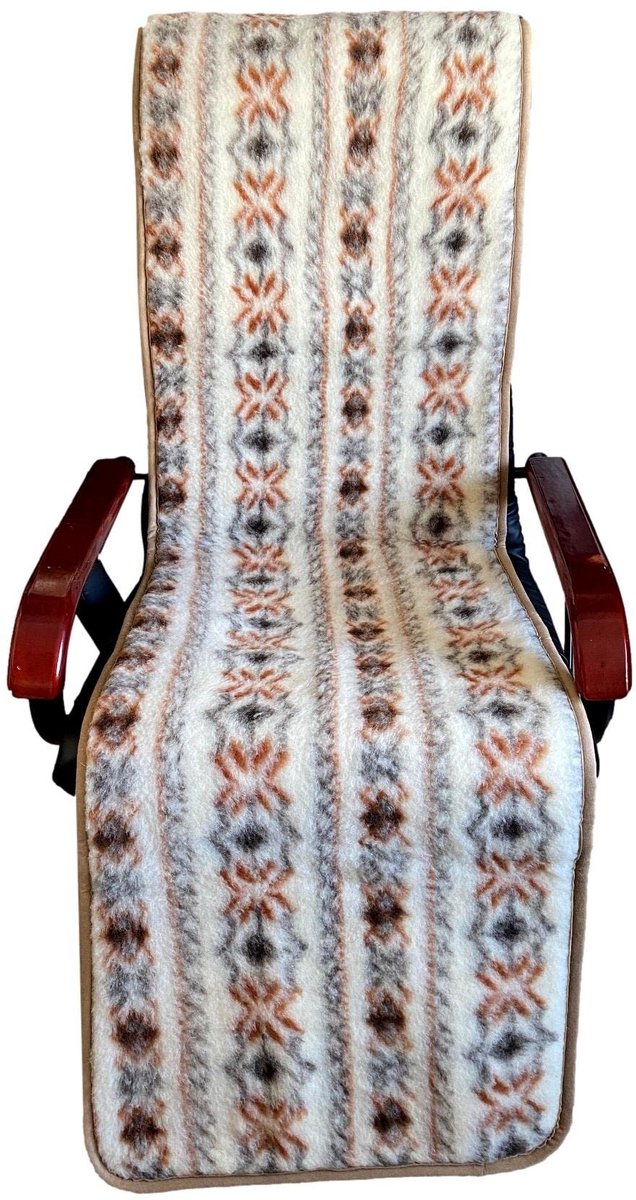 Elzusha - Stoelbeschermer - Antislip, 100% Wol, 50 x 200 cm