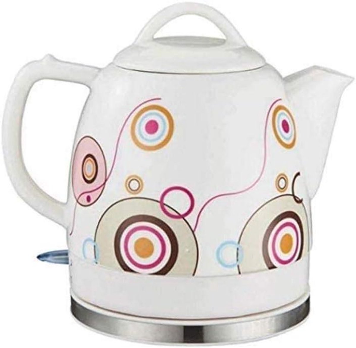 Elektrische Ketel - Theepot Waterkoker - Snel Water Koken - Automatische Afsluiting - 1200 ml - Wit