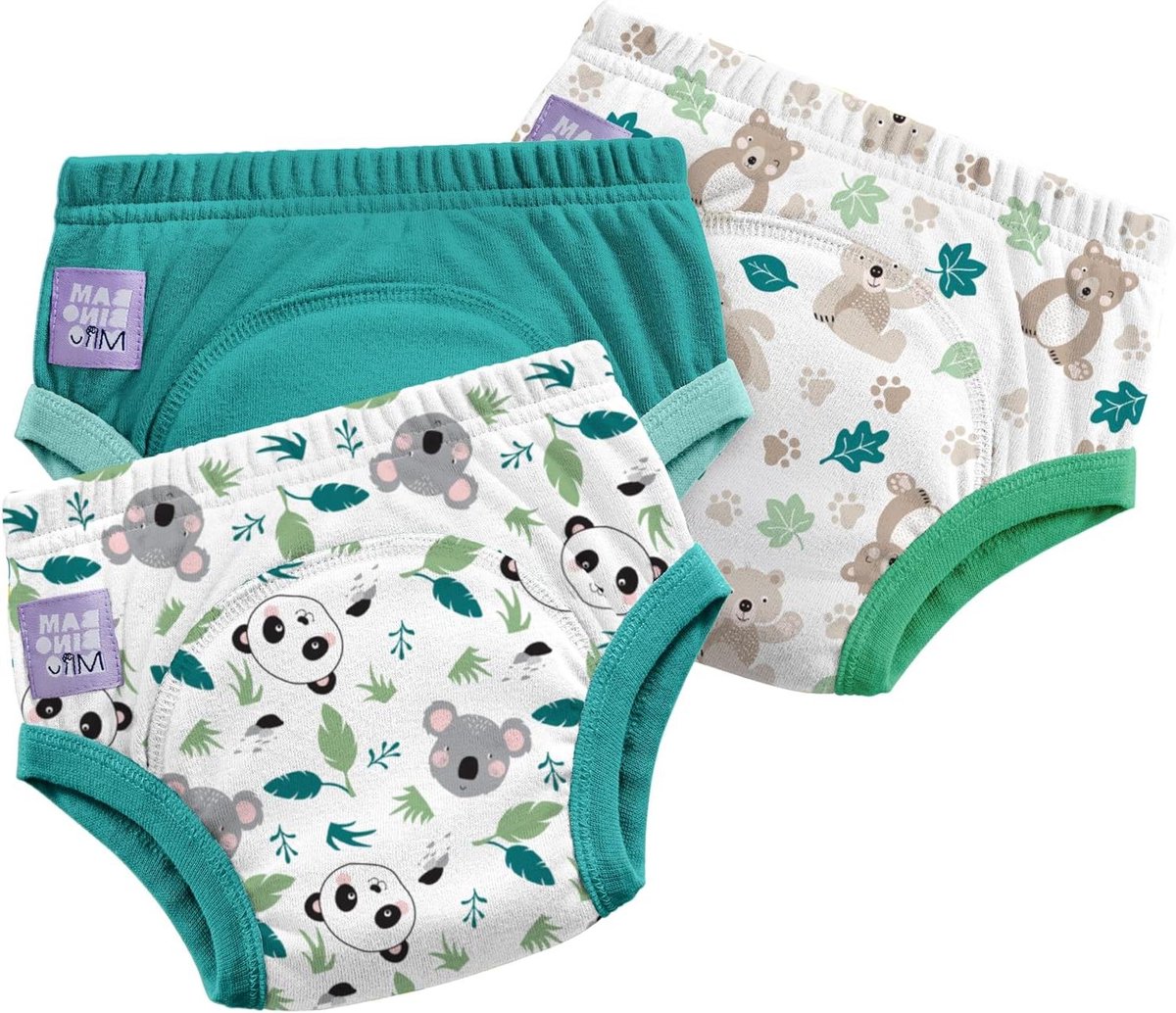 Oefenbroekjes Set - Potty Pants - Zindelijkheidstraining - Wasbaar en Herbruikbaar - 3 Stuks - Meerdere Prints