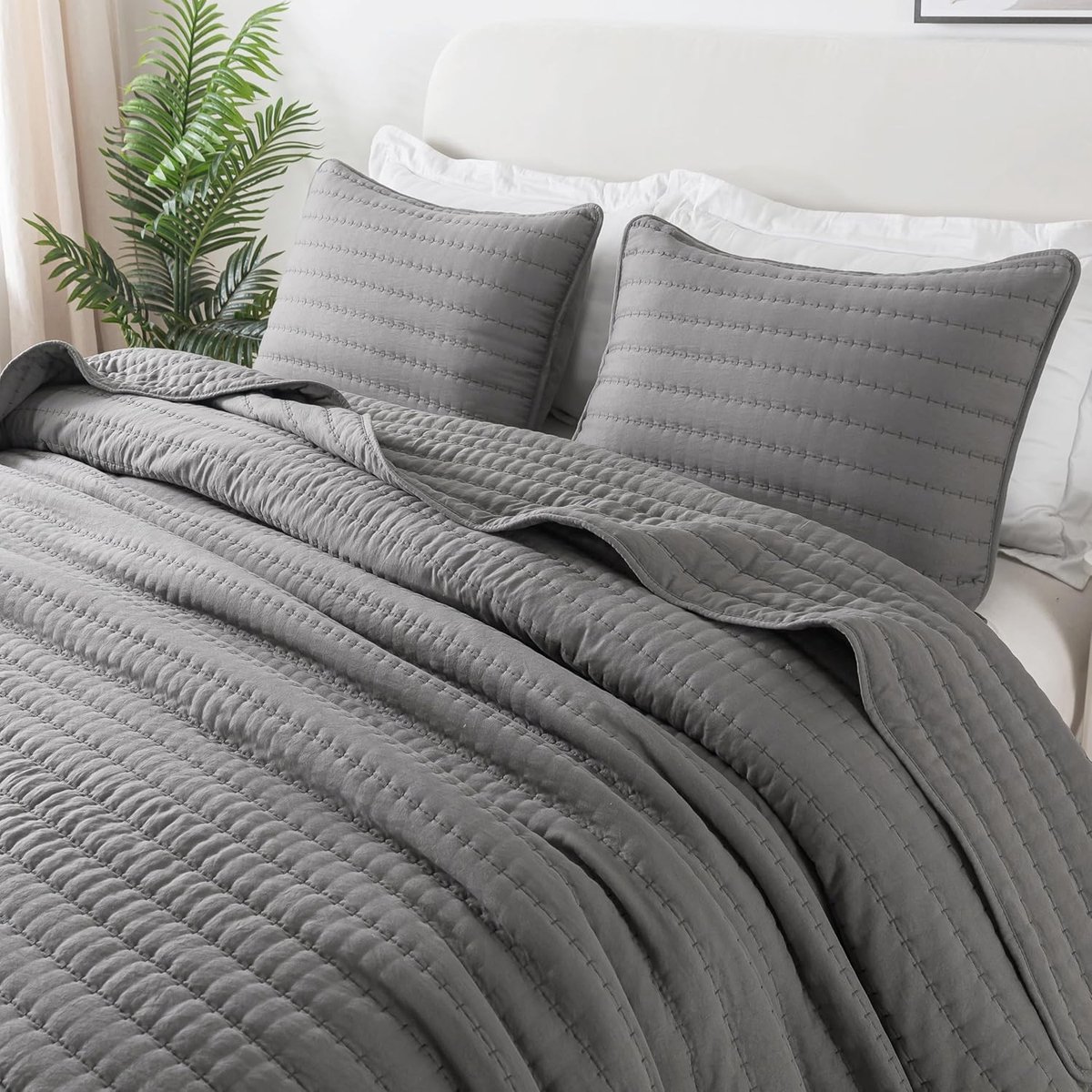 R.SHARE Zomersprei, 220 x 220 cm, ultra zachte bankdeken, voor alle seizoenen, microvezel sprei, (zonder kussensloop) - ShopVlot