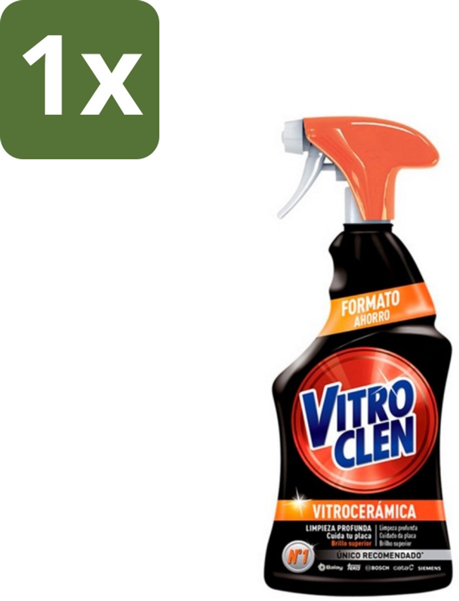 Vitroclen - Keramische Kookplaatreiniger - Spray - 450 ml - 1 stuk