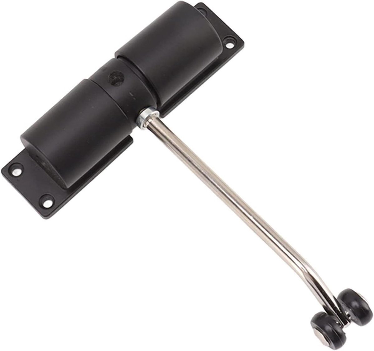 Automatische Deurdranger - Zelfsluitend Deurmechanisme - Veilig Sluiten - Verstelbare Veer - 20-40 Kg Deurgewicht - Aluminium