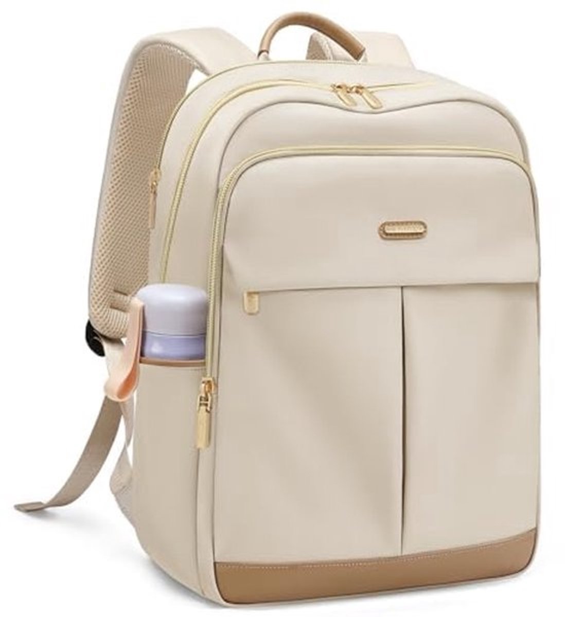 Laptoprugzak voor Vrouwen - 16 Inch Werktas met Laptopvak voor Reizen en Studie