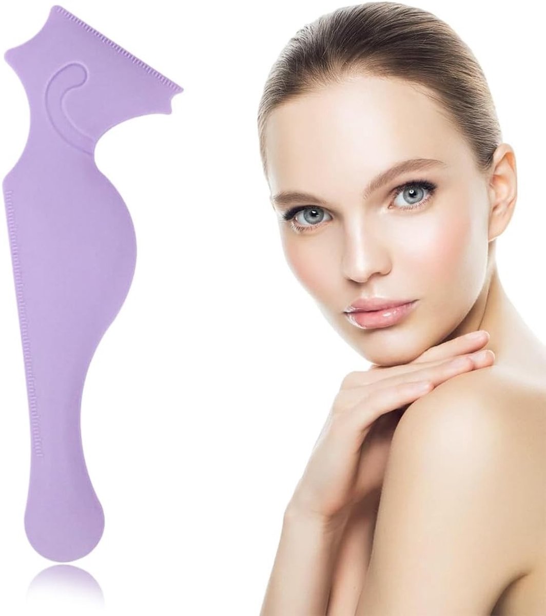 Hulp bij het beschermen van wimpers en oogschaduw met multifunctionele siliconen eyeliner sjablonen voor perfecte make-up en eyeliner creatie