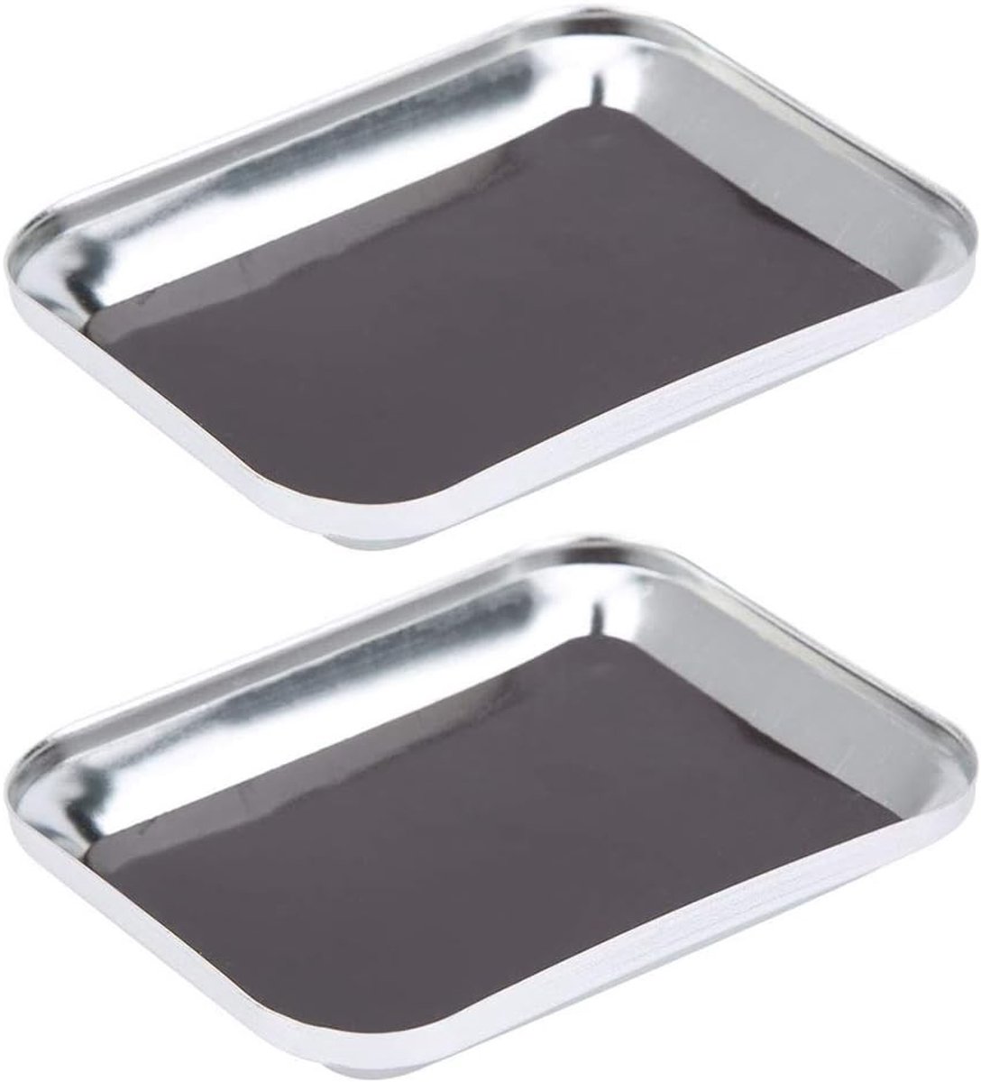 2 Stuks RC Reparatieschroefdoos, 105x85mm Magnetische Schroefdoos voor RC Modellen en Mobiele Telefoons, Ideaal voor Gereedschap en Onderhoud