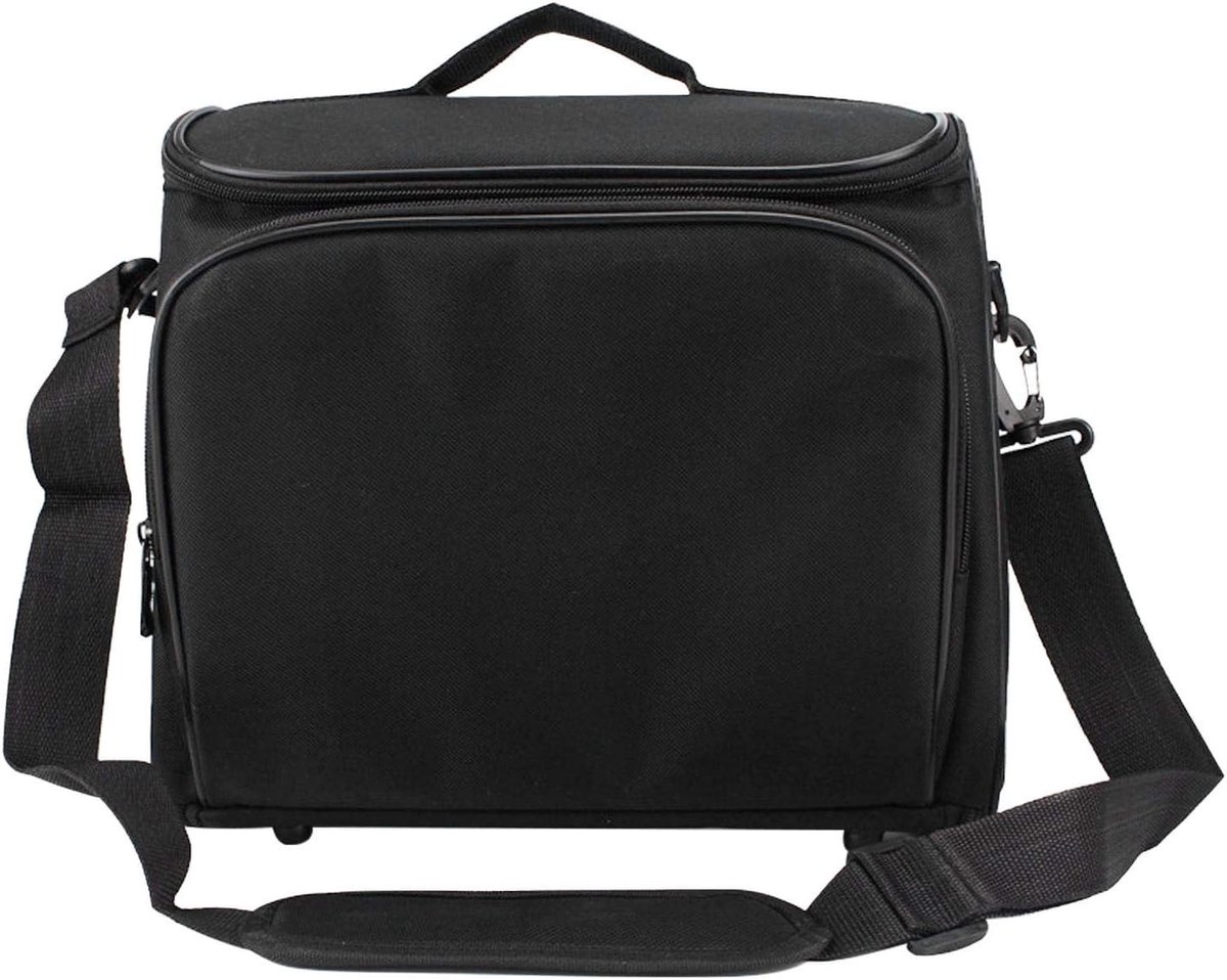 Video Projector Beschermende Organizer Tas, Schokbestendige Draagtas met Ritssluiting en Antislip Functie, Maat S, Ideaal voor Reis en Opslag