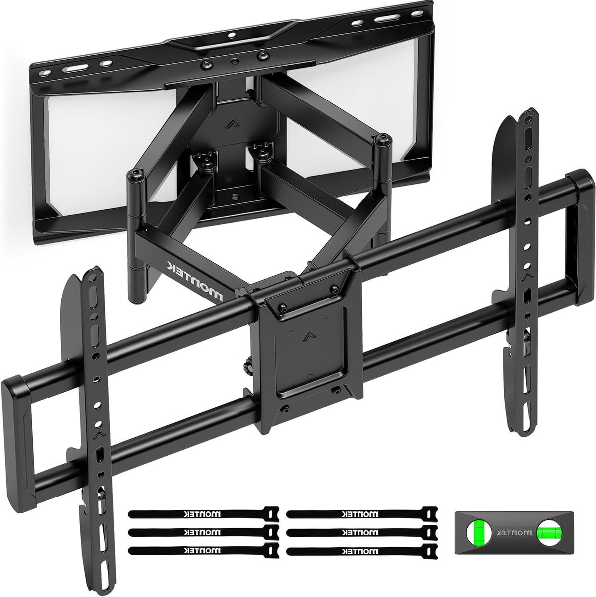 TV Muurbeugel - Draaibare Beugel - Optimale Kijkhoek - Volledig Verstelbaar - 37-90 Inch - Zwart